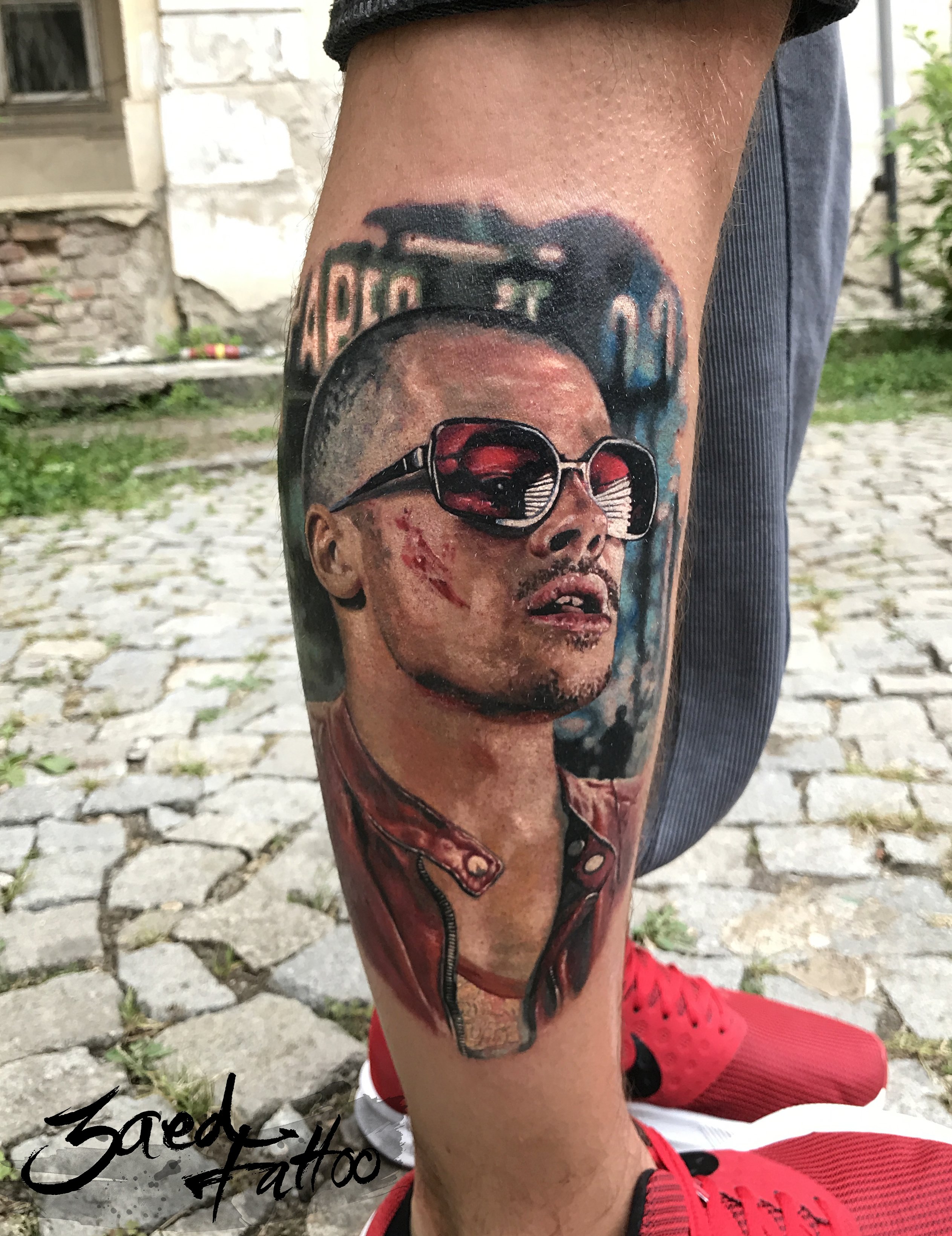 Tyler Durden fight club tattoo zaed