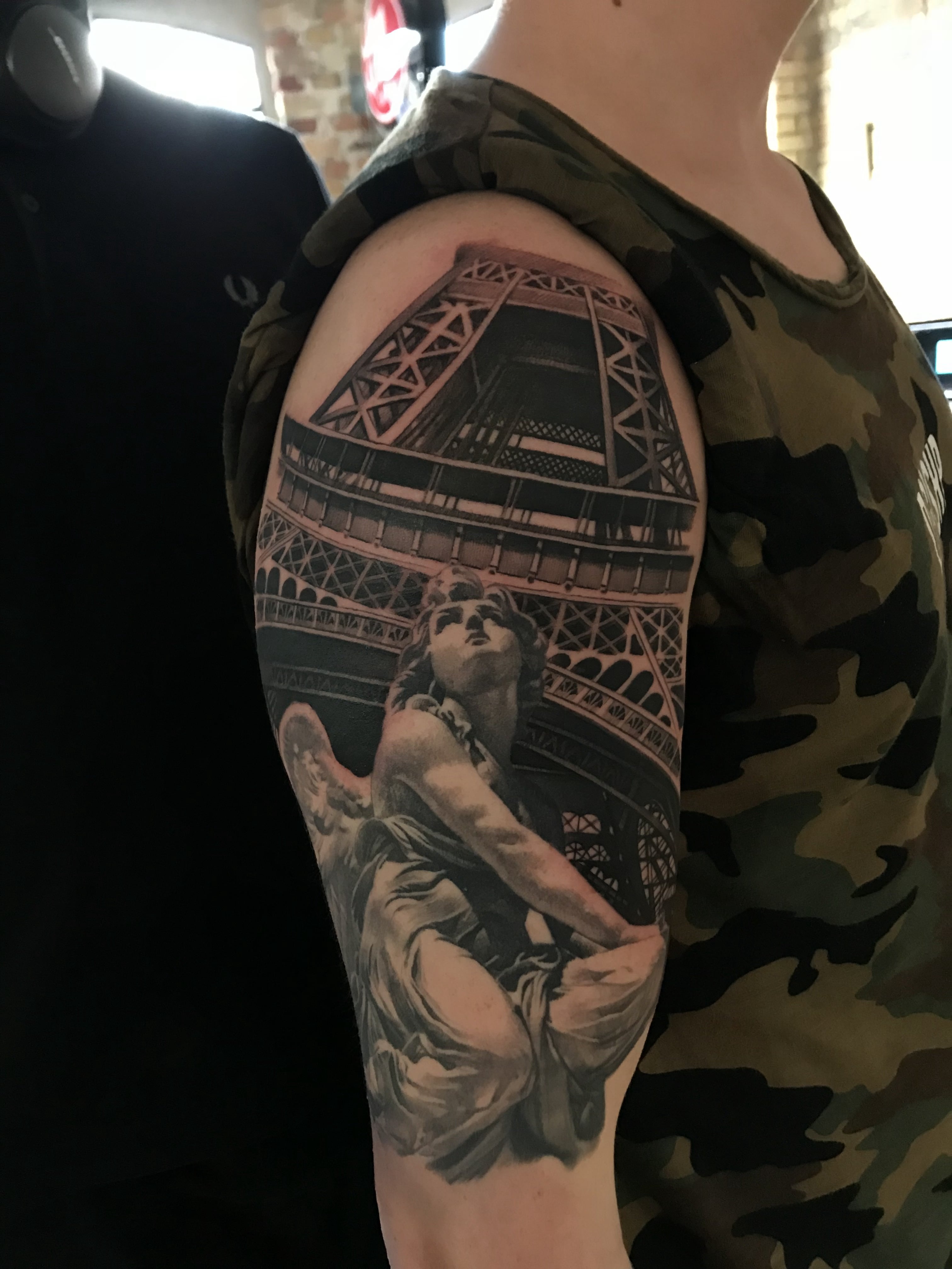 Eiffel Tower Tattoo John Maxx