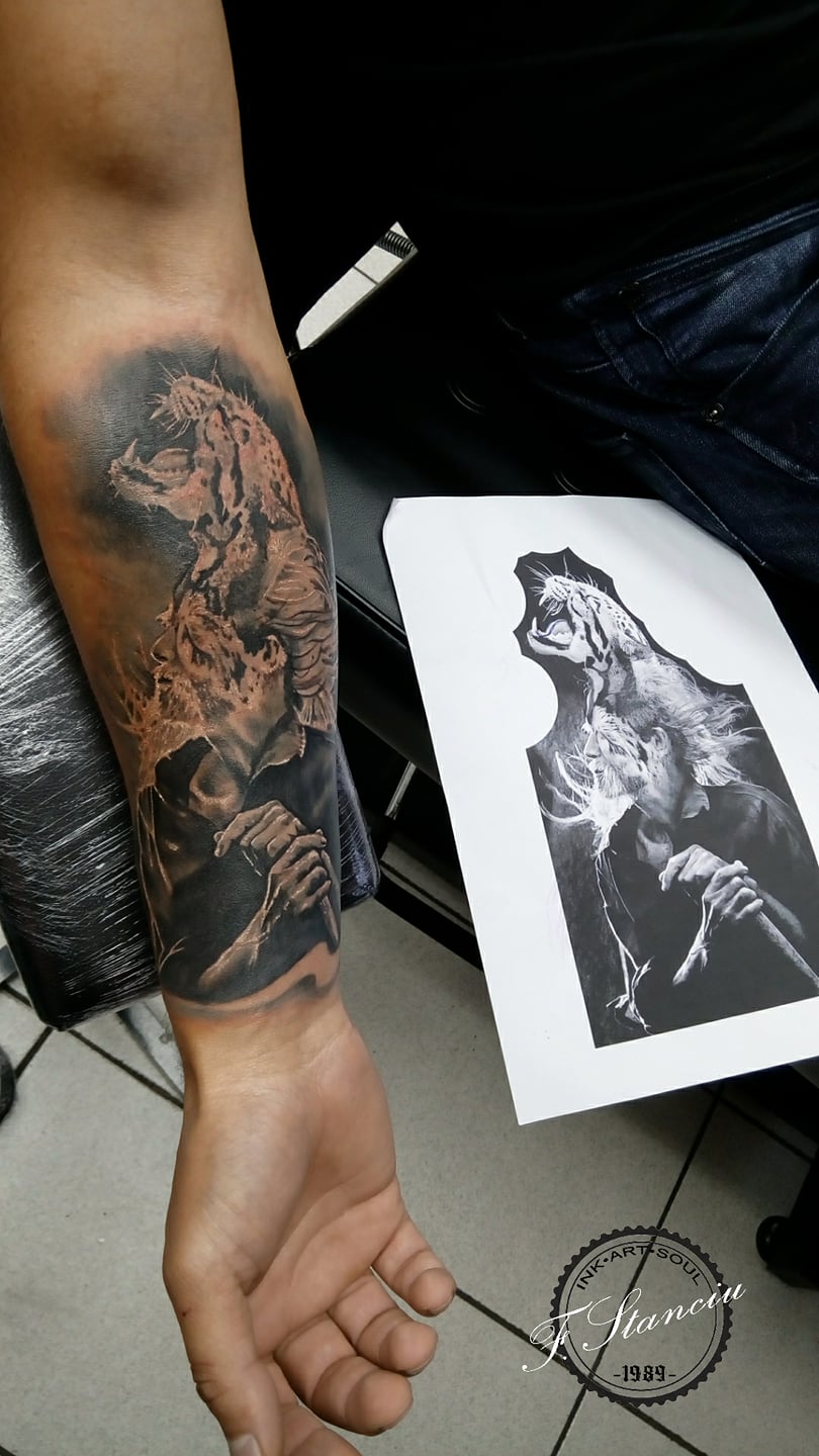 Tiger Tattoo Florin Stanciu